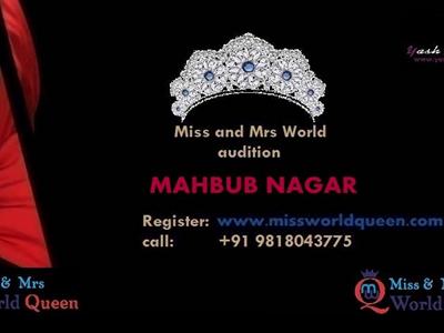 Miss+and+Mrs+Mahbubnagar%2C+Telangana%2C+India+World+Queen+%26amp%3B+Mr+Indi image