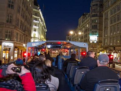London by Night Open Top Bus Tour (Friday, Saturday and Sunday only) image